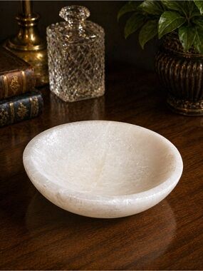 Healing Properties Selenite Crystal Bowl